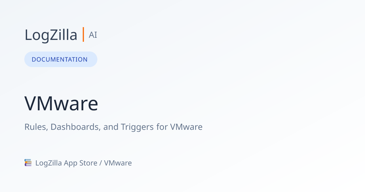 VMware | LogZilla Documentation