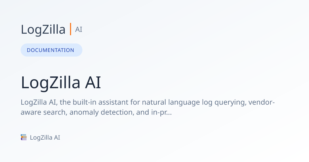 LogZilla Copilot | LogZilla Documentation